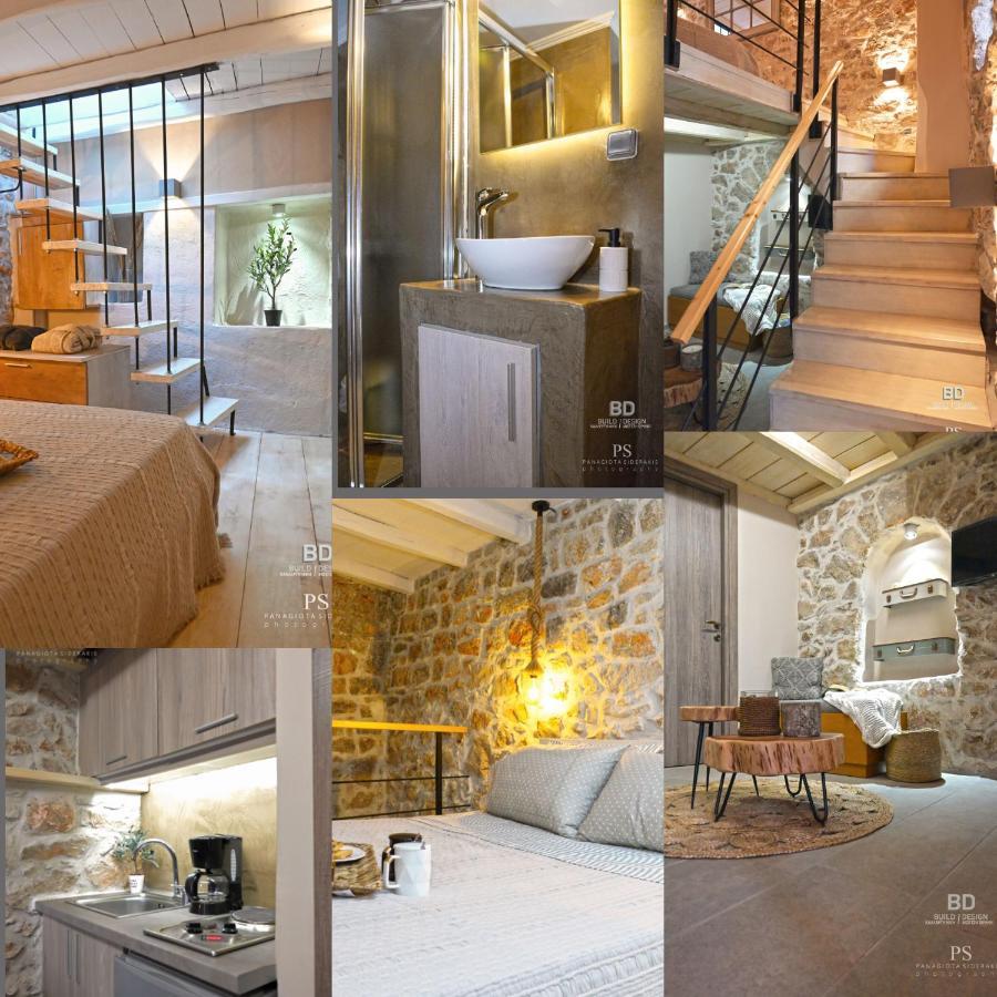 Pyrgos Houses And Restaurant Avgonima Exteriér fotografie